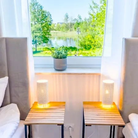 דירה Unique View - 3pok, 4 Lozka, Widok Na Rzeke, Centrum, Netflix, Parking, Winda *